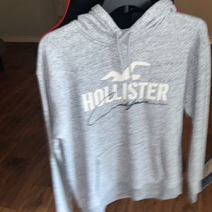 Light grey Hollister California hoodie